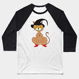 Puss in Boots and hat Baseball T-Shirt